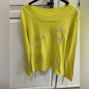LISA TODD Love Boatneck Sweater
